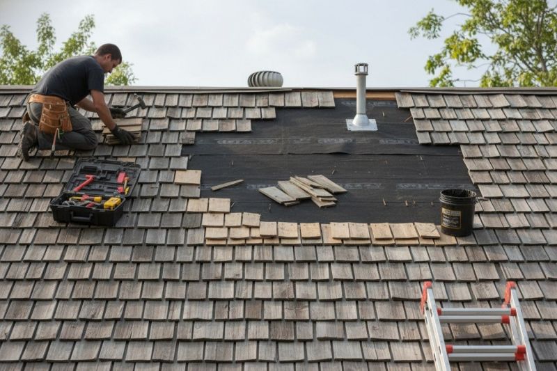 Shake Shingle Repair in Berlin, MD