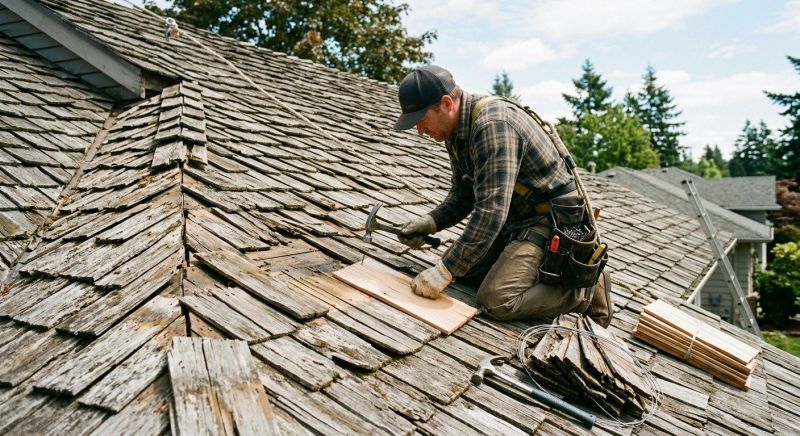 Shake Shingle Repair in Selbyville, DE