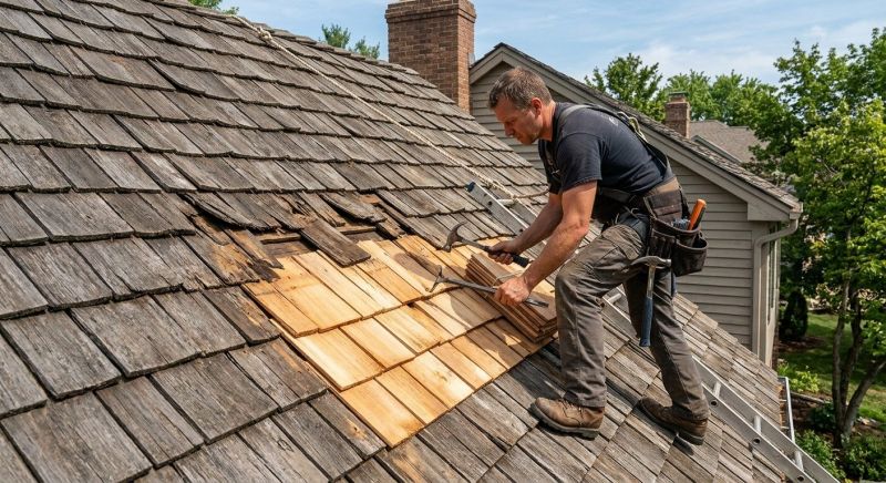 Shake Shingle Repair in Millville, DE