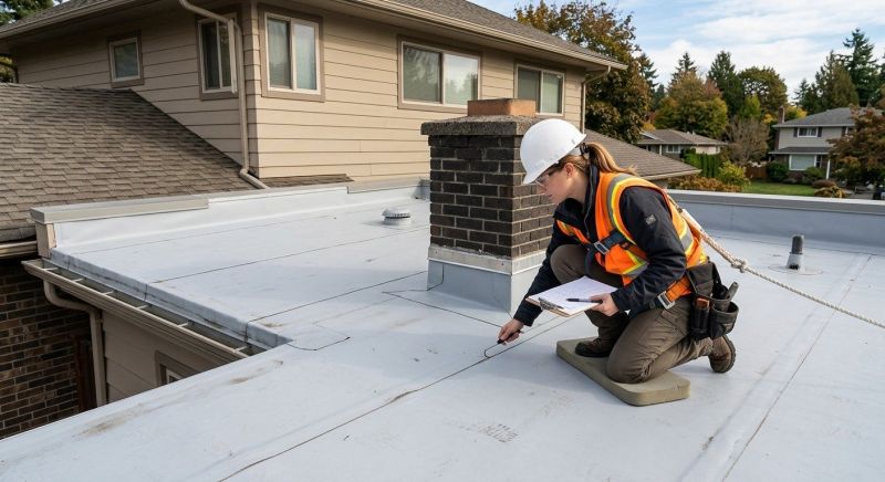 Single Ply Roof Inspection in Selbyville, DE