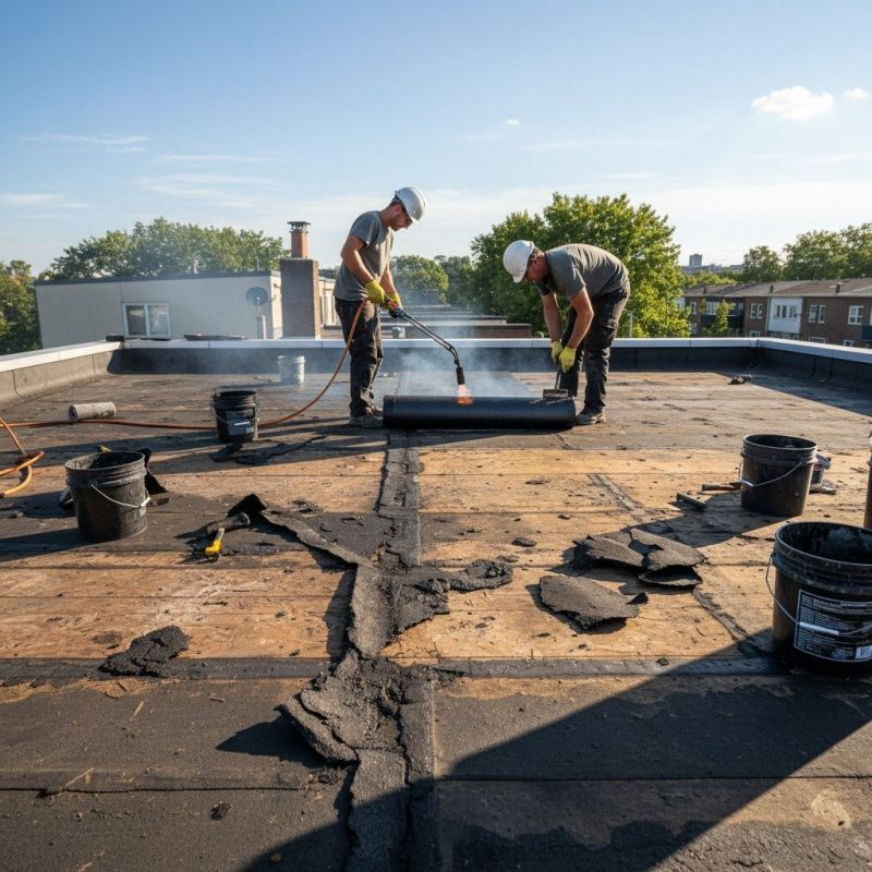 Single Ply Roof Repair in Dagsboro, DE