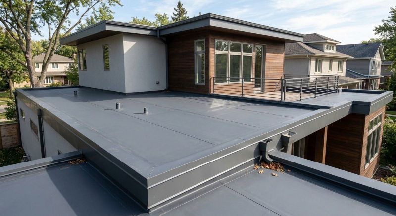 Single Ply Roof Replacement in Fenwick Island, DE