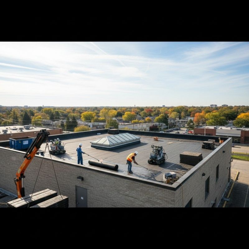 Single Ply Roof Replacement in Selbyville, DE
