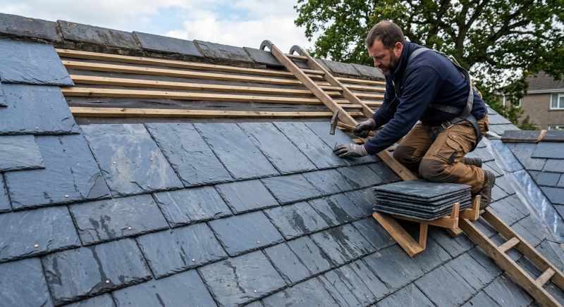 Slate Roof Construction in Worcester County, MD