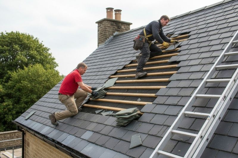 Slate Roof Repair in Bethany Beach, DE