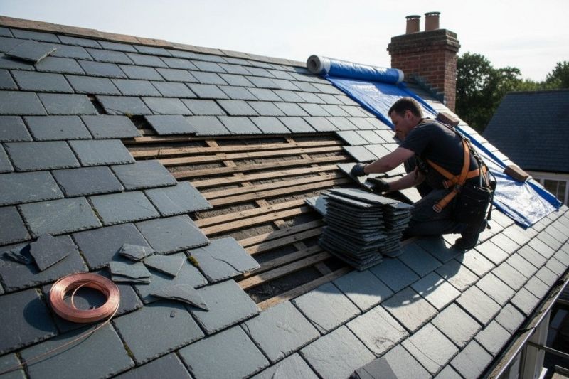 Slate Roof Repair in Ocean City, MD