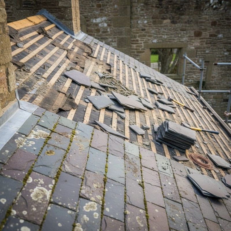 Slate Roof Replacement in Berlin, MD