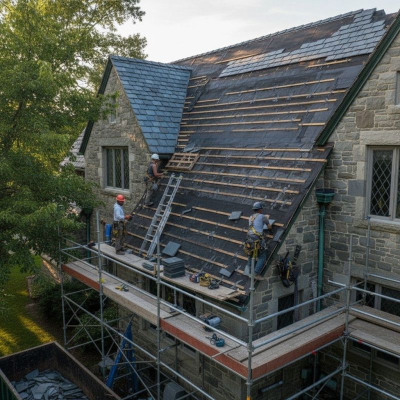 Slate Roof Replacement in Dewey Beach, DE
