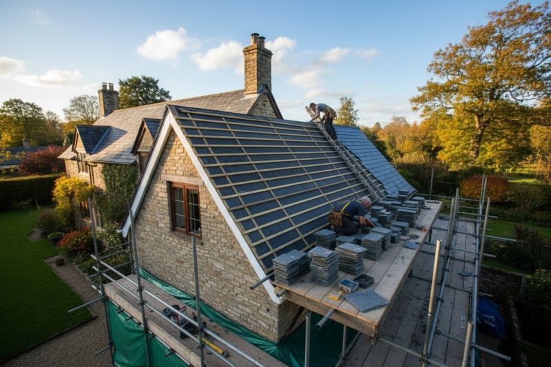 Slate Roof Replacement in Georgetown, DE