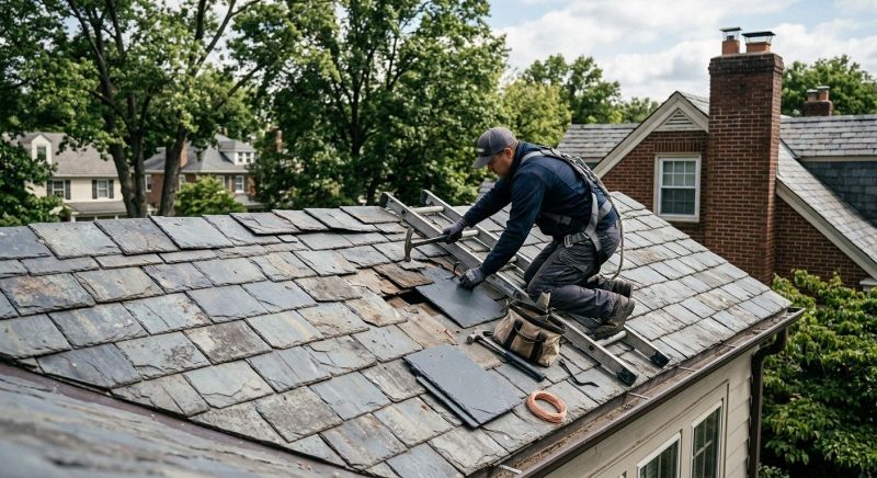 Slate Shingles Repair in Dewey Beach, DE