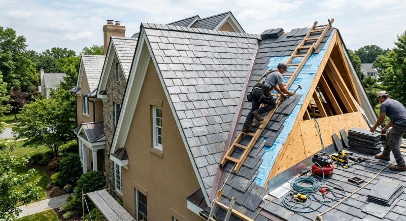 Slate Shingles Repair in Fenwick Island, DE