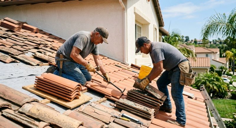 Spanish Tile Roof Repair in Selbyville, DE