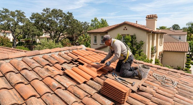 Spanish Tile Roof Repair in Selbyville, DE