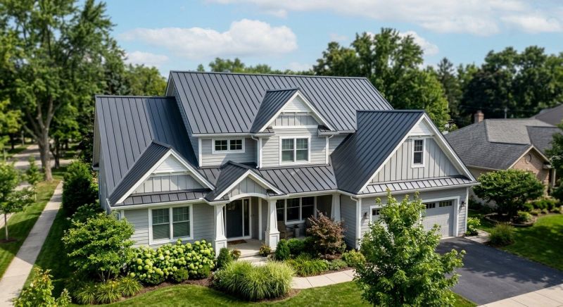 Steel Roof Replacement in Ocean View, DE