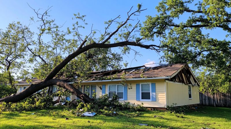 Storm Damage Roof Repair in Millville, DE