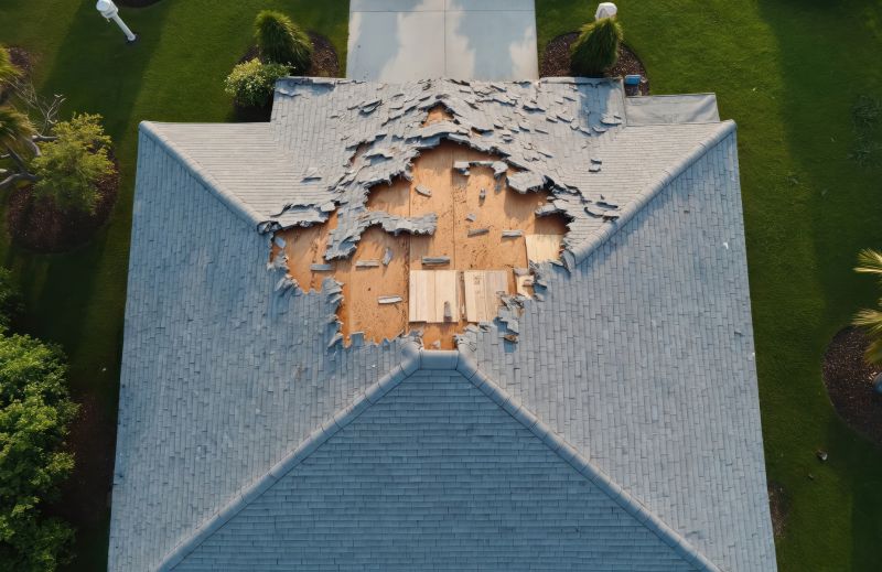Storm Damage Roof Repair in Millville, DE