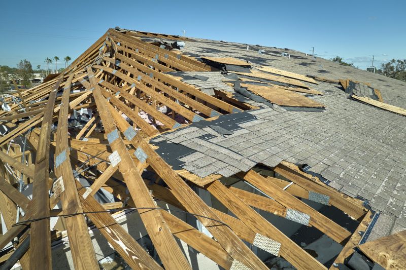 Storm Damage Roof Repair in Ocean View, DE
