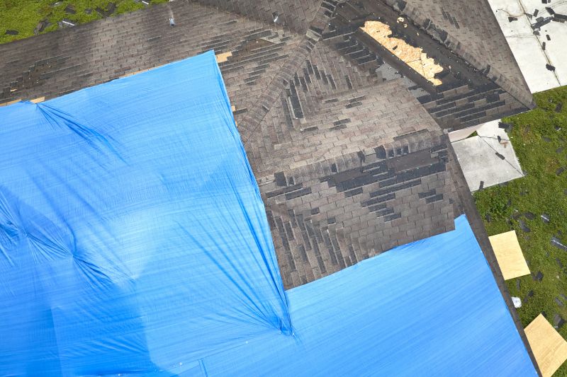 Storm Damage Roof Tarping in Selbyville, DE