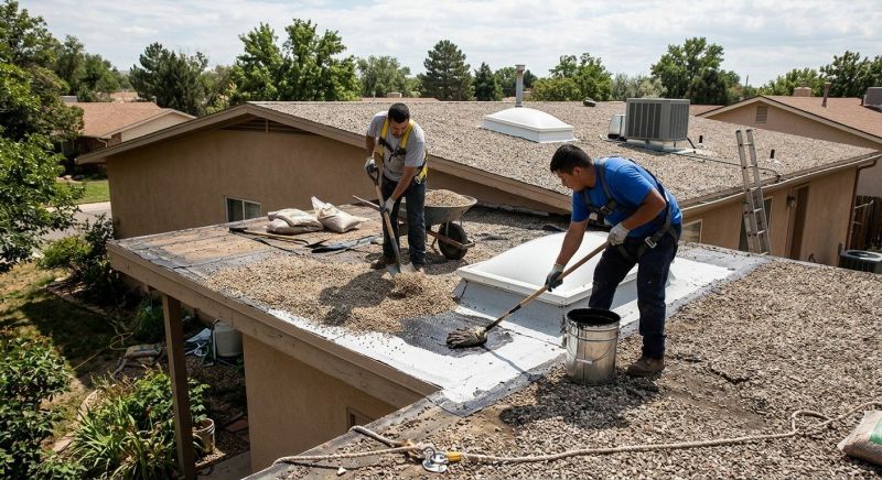 Tar And Gravel Roof Repair in Dagsboro, DE
