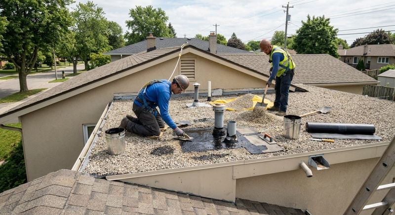 Tar And Gravel Roof Repair in Delmar, DE
