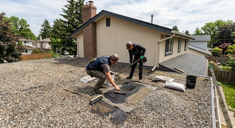 Tar And Gravel Roof Repair in Fenwick Island, DE