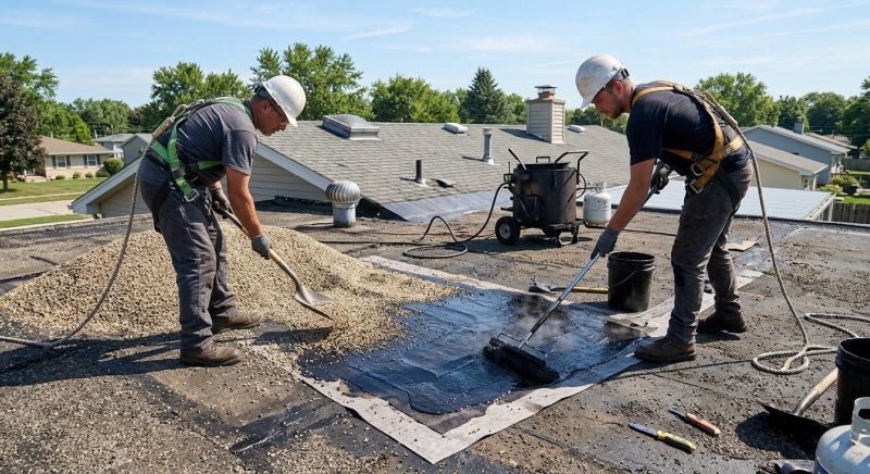 Tar And Gravel Roof Repair in Georgetown, DE