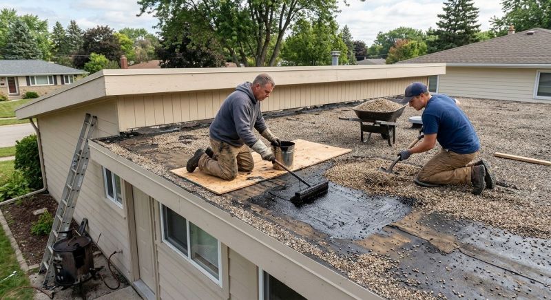 Tar And Gravel Roof Repair in Selbyville, DE