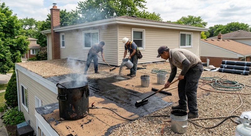 Tar And Gravel Roof Repair in Selbyville, DE