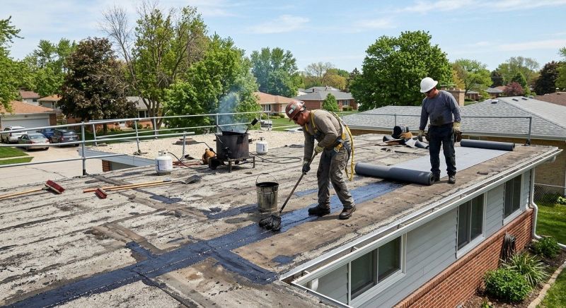 Tar Roof Repair in Fenwick Island, DE