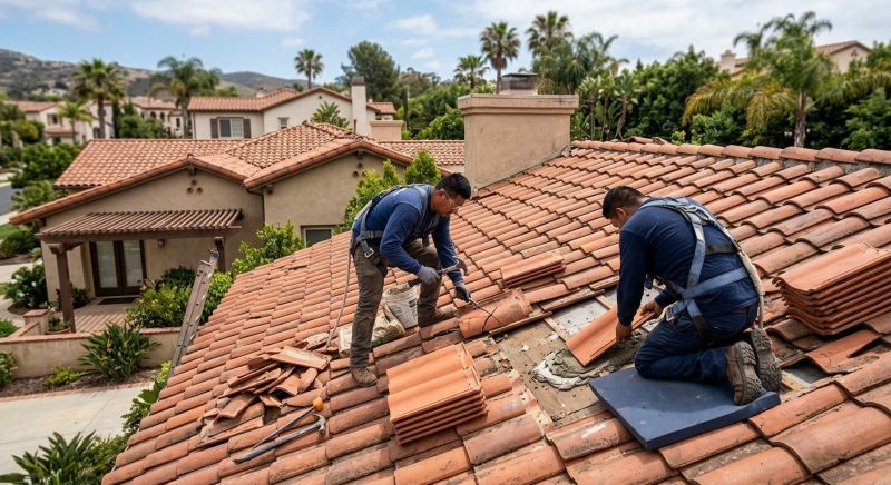 Tile Roof Repair in Fenwick Island, DE