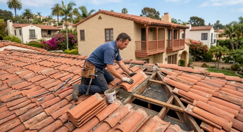Tile Roof Repair in Laurel, DE