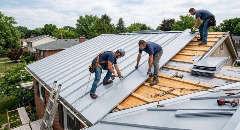 Tin Roof Installation in Laurel, DE