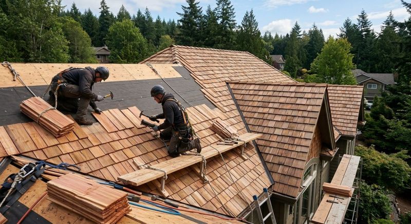Wood Roofing Installation in Frankford, DE