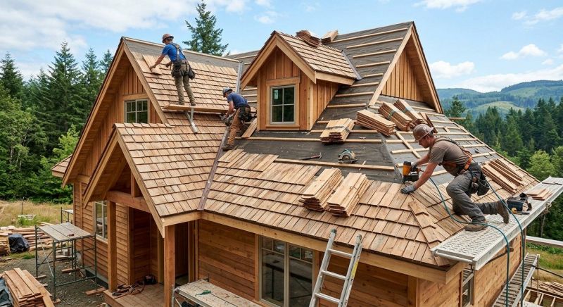 Wood Roofing Installation in Georgetown, DE