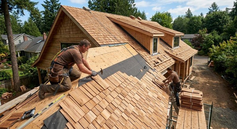 Wood Roofing Installation in Laurel, DE