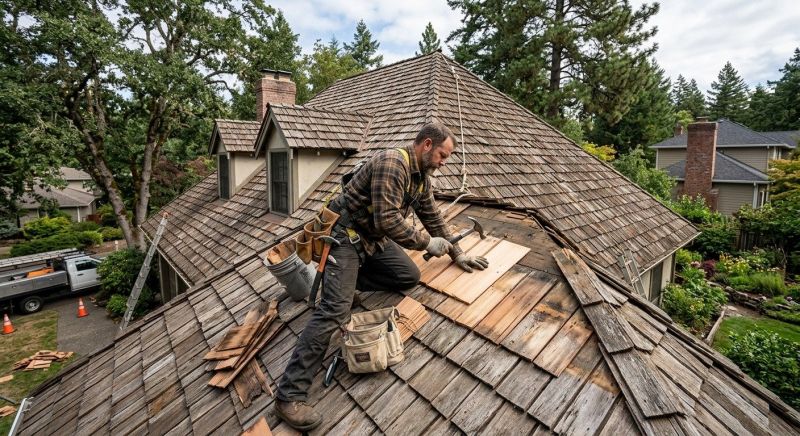 Wood Shake Roof Repair in Berlin, MD