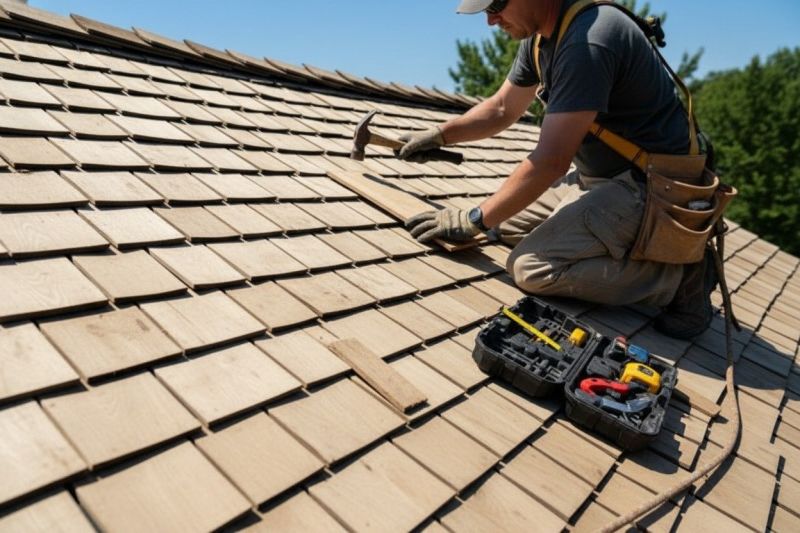 Wood Shake Roof Repair in Delmar, DE