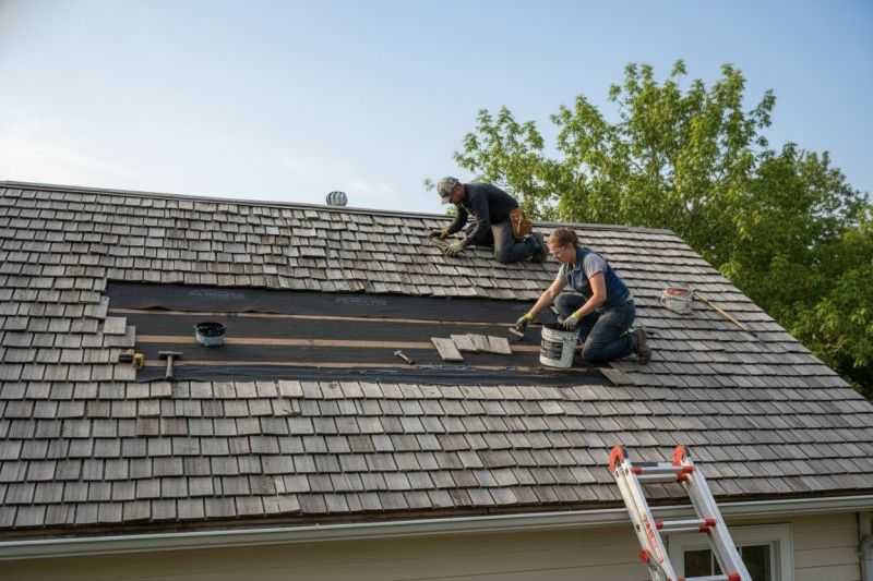 Wood Shake Roof Repair in Georgetown, DE