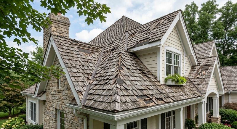 Wood Shake Roof Repair in Millsboro, DE