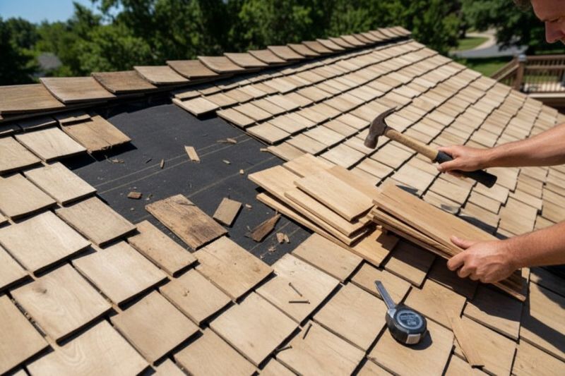 Wood Shake Roof Repair in Salisbury, MD