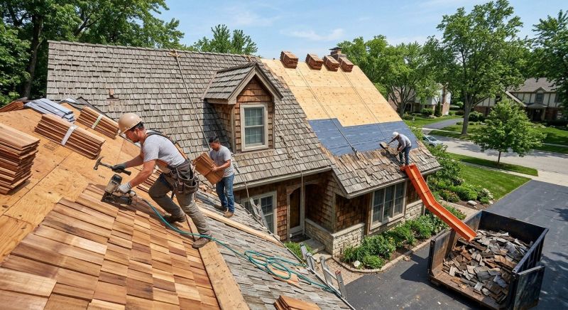 Wood Shingle Roof Replacement in Selbyville, DE
