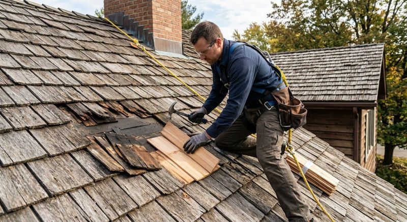 Wood Shingles Repair in Delmar, DE